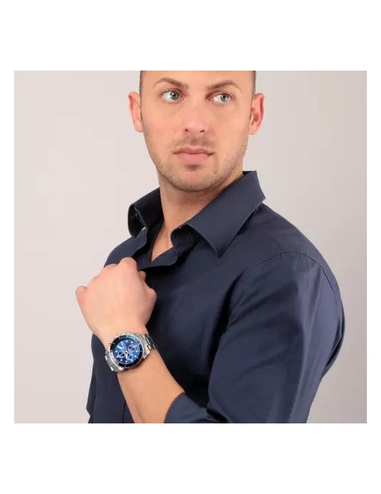 Sector Men's Watch - 450 Chronograph 43mm Blue - 0