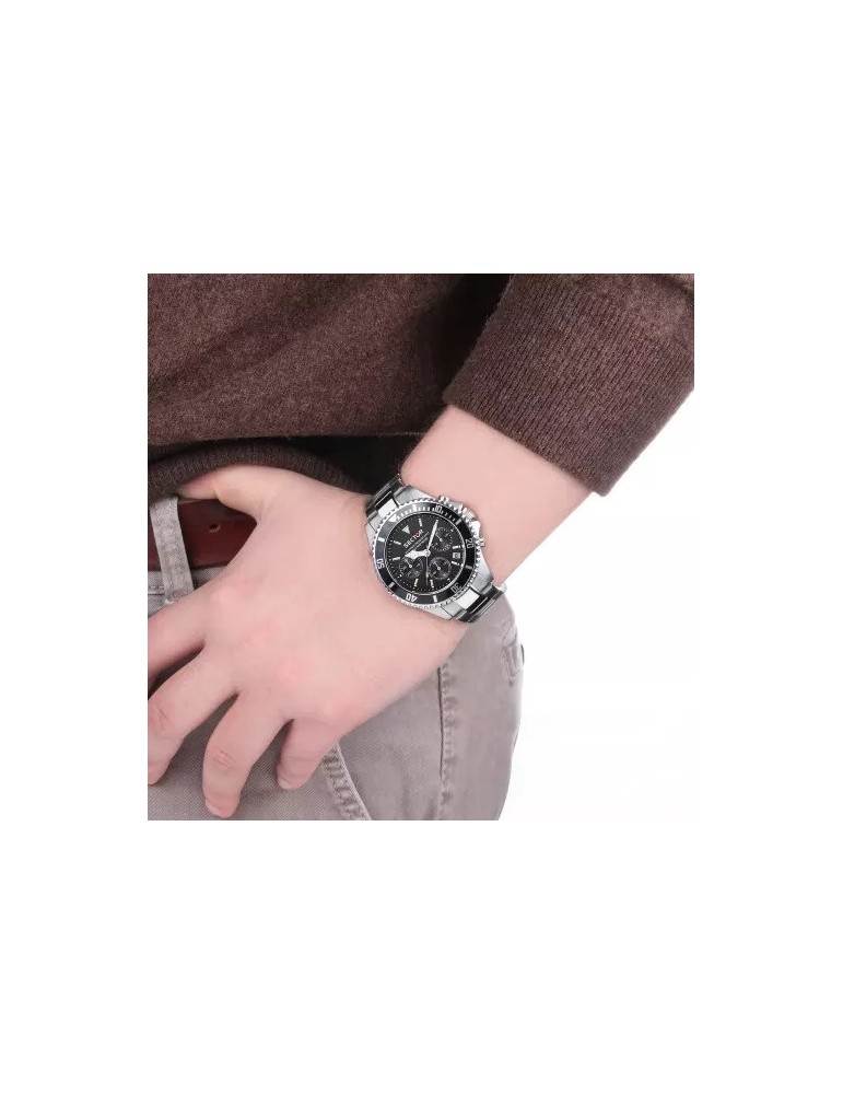 Orologio Sector Uomo - 230 - Cronografo - 43 mm - Nero - R3273661009