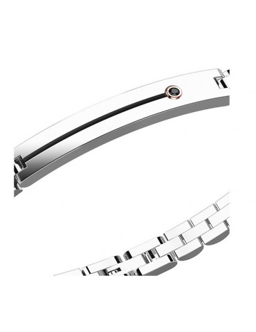 ZANCAN STEEL BRACELET WITH  BUTTON - 0