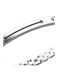 ZANCAN STEEL BRACELET WITH  BUTTON - 0