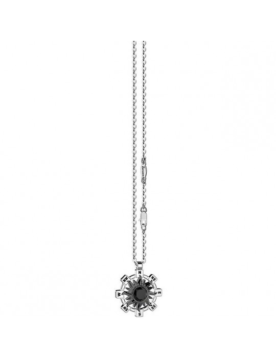 Zancan Man's Necklace with  Sun Pendant - 0