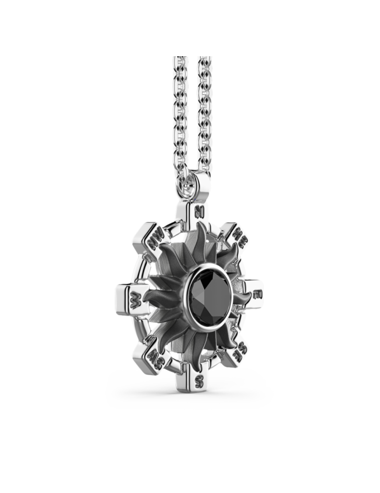 Zancan Man's Necklace with  Sun Pendant - 0