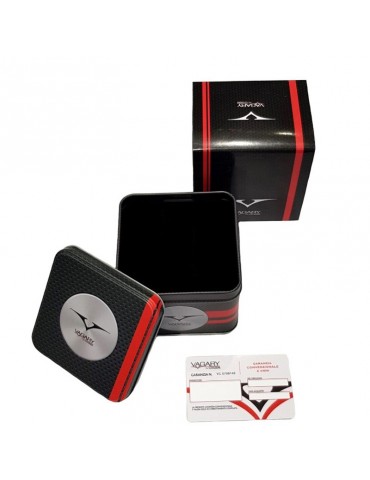 Vagary Woman's Watch - Flair Time and Date 32mm Silver Rose Gold with Crystals - 0 2