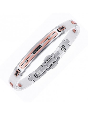 Bracciale Zancan - Hi-Teck - Ceramica - Acciaio - Spinelli - EHB002