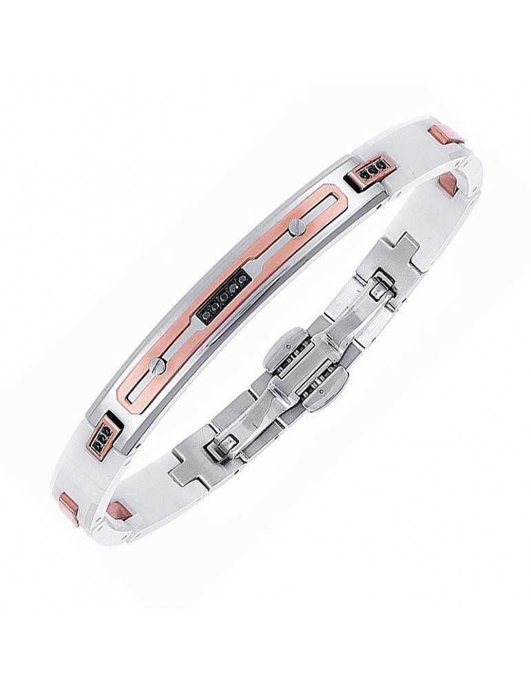 Bracciale Zancan - Hi-Teck - Ceramica - Acciaio - Spinelli - EHB002