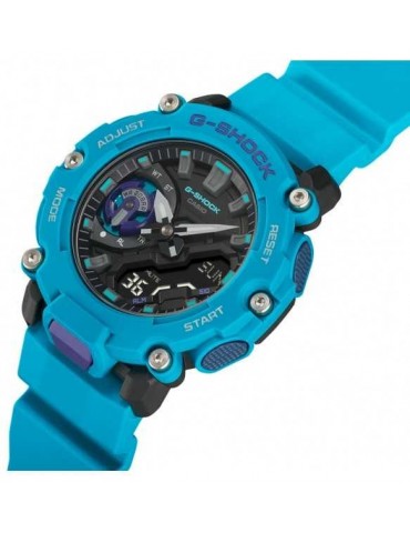 Orologio Casio - G-Shock Digitale -  47mm Celeste Nero - GA-2200-2AER 2