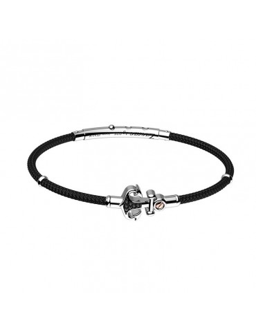 Bracciale Zancan - Regata - Kevlar - Ancora - Spinelli Neri - EXB763