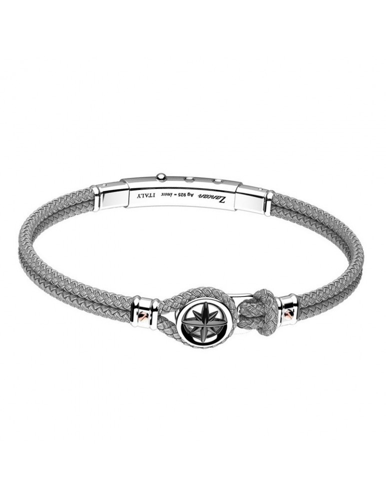 Bracciale Zancan Uomo - Regata - Argento - Rosa dei Venti - EXB997RGR