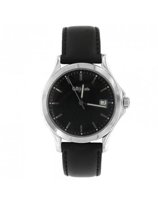 Altanus Master Slim 38mm Black Watch for Men - 0