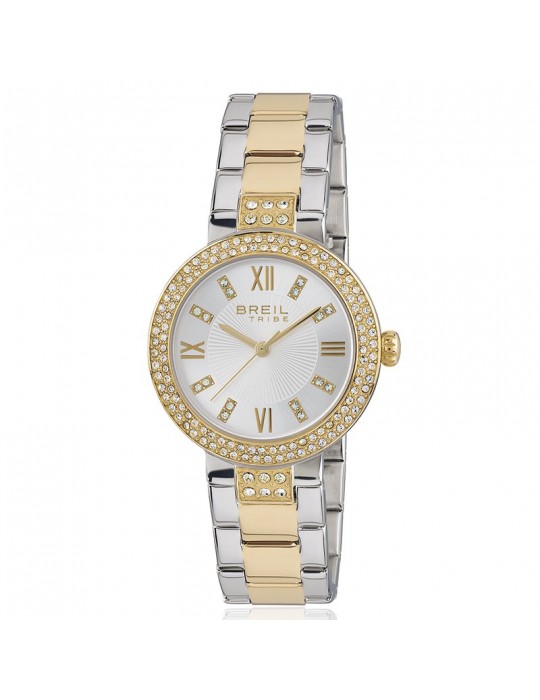Orologio Breil  Dance Floor - 32mm Solo Tempo - Argento Gold - EW0421