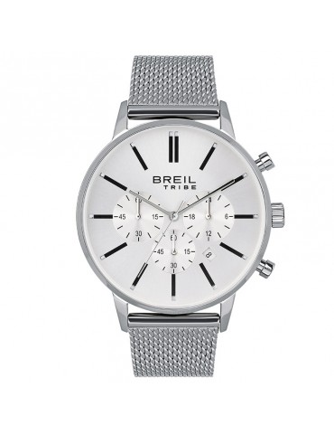 Orologio Breil Uomo - Avery Cronografo - 42mm Argento Bianco - EW0508