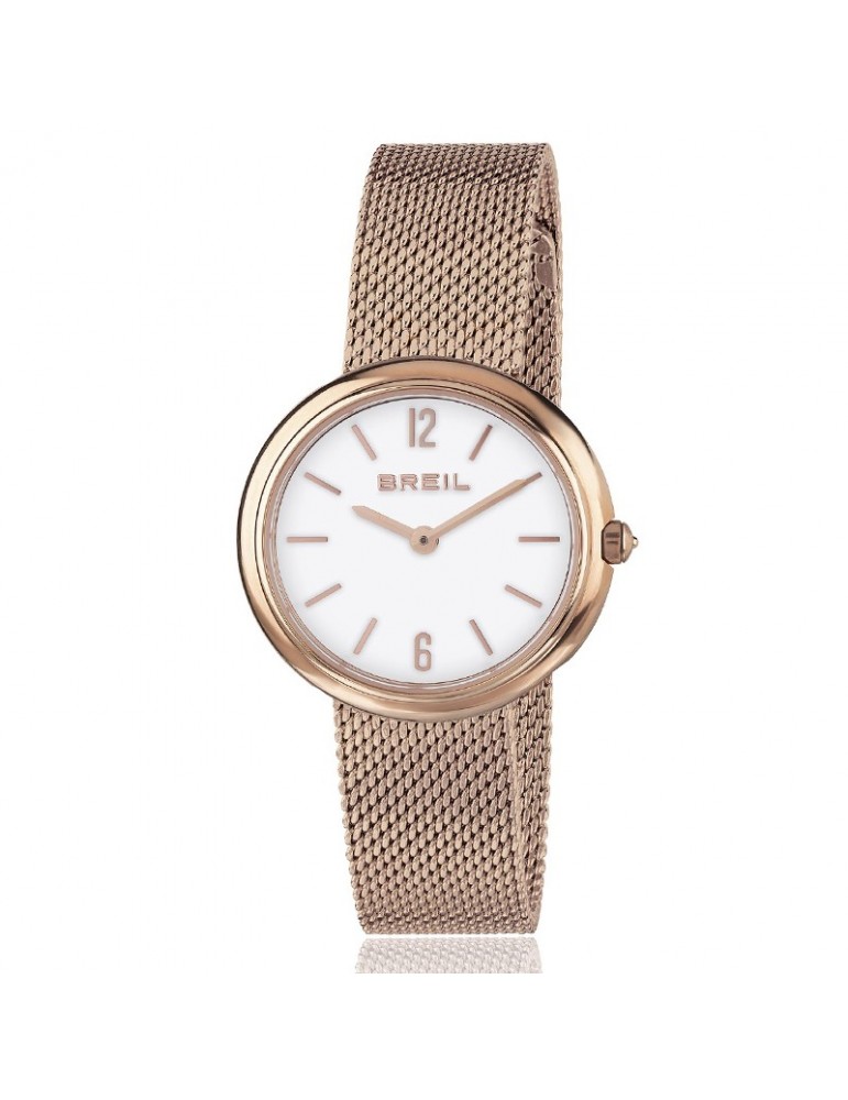 Orologio Breil Donna - Iris Solo Tempo 29mm Bianco Rose Gold - TW1778