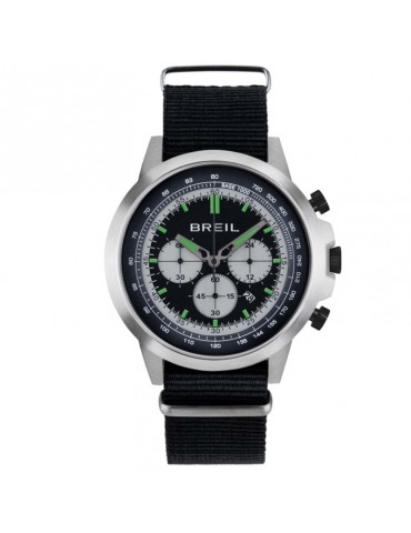 Special Pack Watch Breil Man - X.Large Chronograph 46mm Black with Strap - 0 2