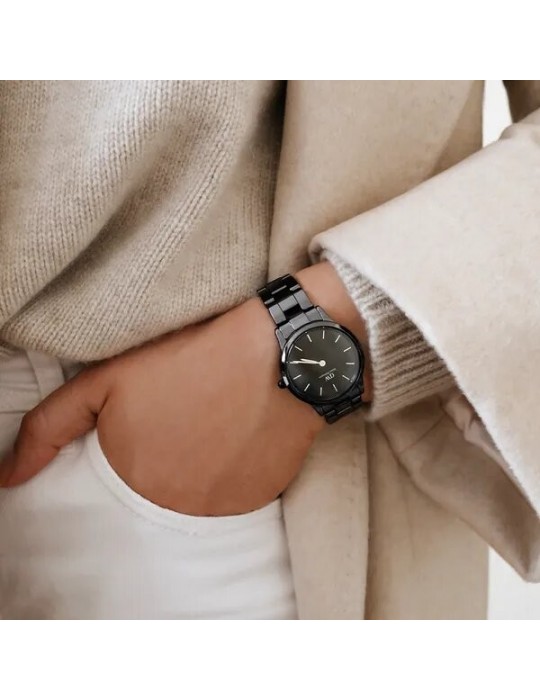 Orologio Daniel Wellington -Iconic Link Ceramic- 28mm Nero- DW00100415