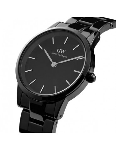 Daniel Wellington Woman's Watch - Iconic Link Ceramic 28mm Black - 0 2