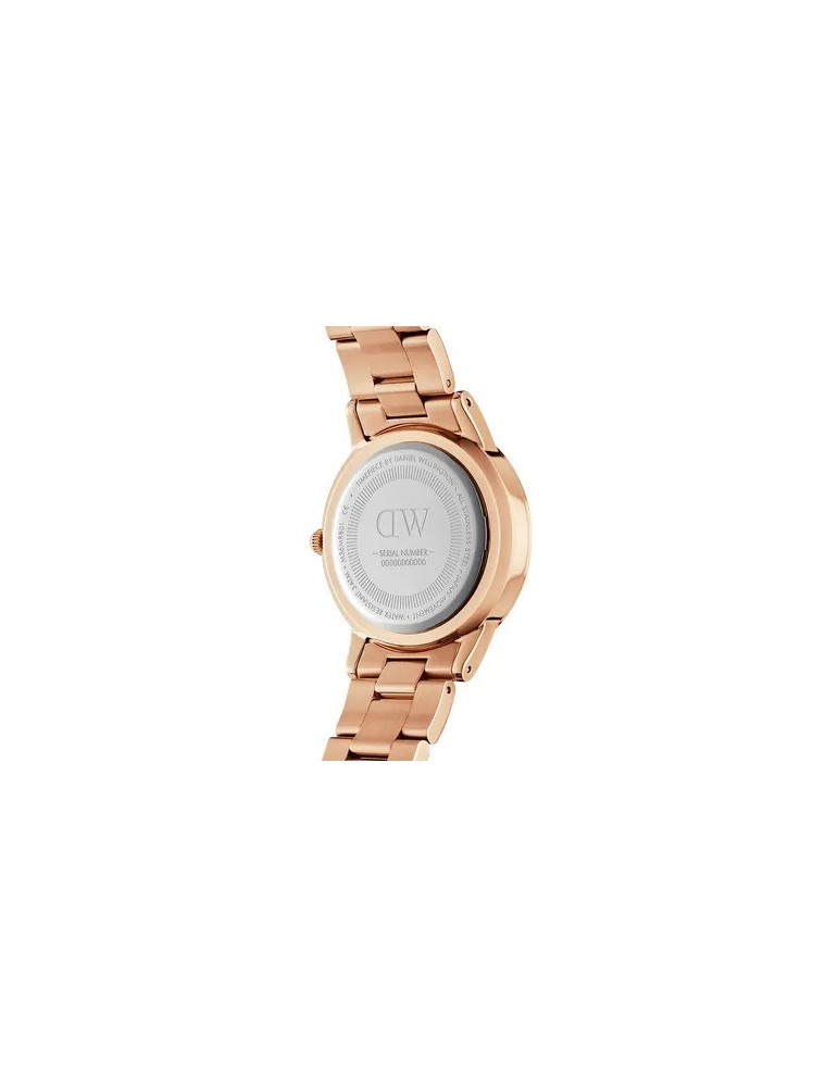 Daniel Wellington Woman's Watch - Iconic Link Amber 32mm Brown - 0