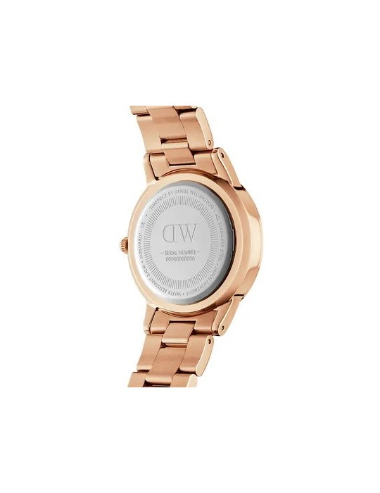 Daniel Wellington Woman's Watch - Iconic Link Amber 32mm Brown - 0