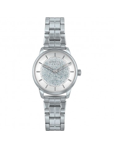Breil Woman's Watch - Lucille Only Time 32mm White Silver Glitter - 0
