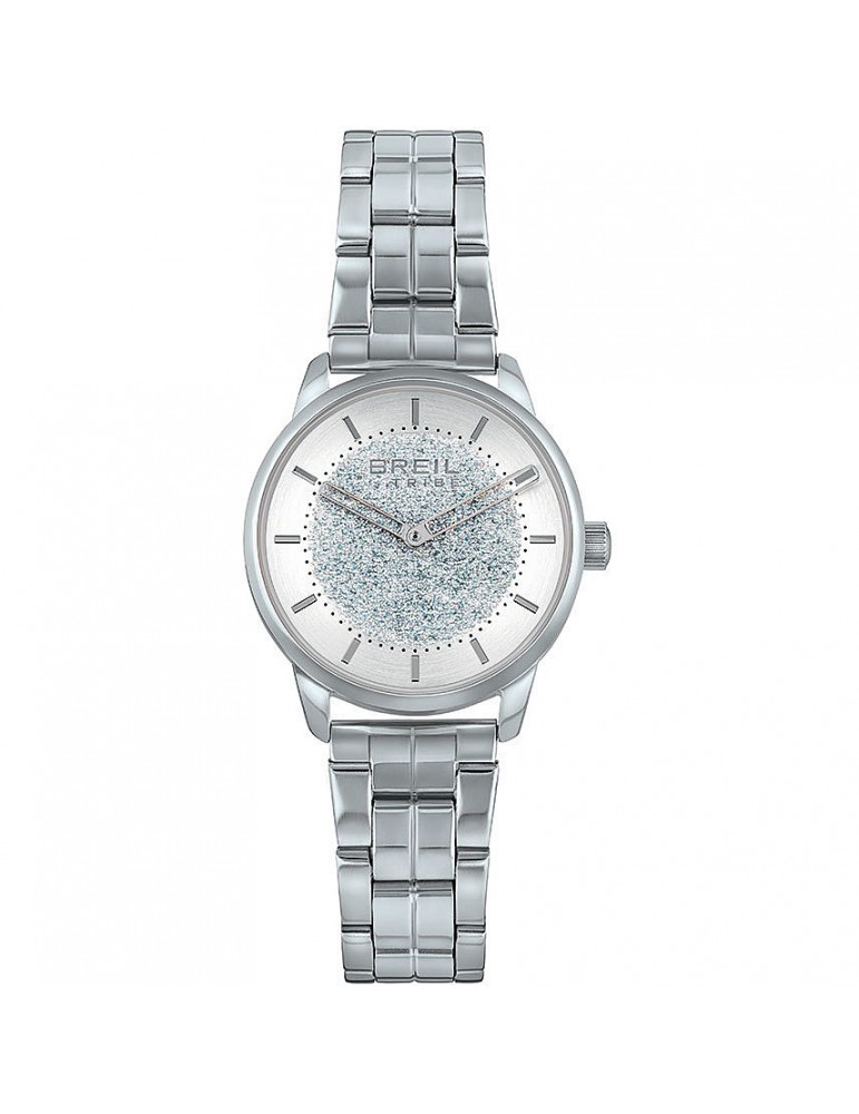 Breil Woman's Watch - Lucille Only Time 32mm White Silver Glitter - 0