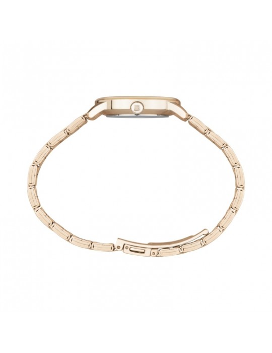 Breil Woman's Watch - Lucille Only Time 32mm Rose Gold Black Glitter - 0