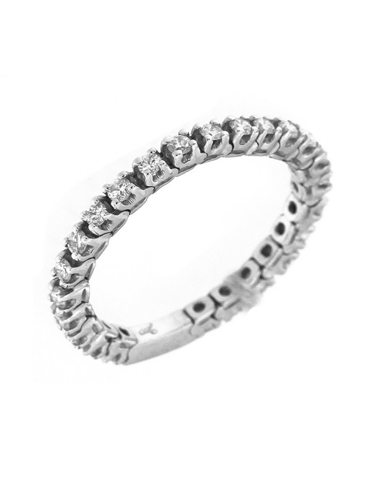 Anello Veretta Giorgio Visconti con Diamanti Bianchi da Donna