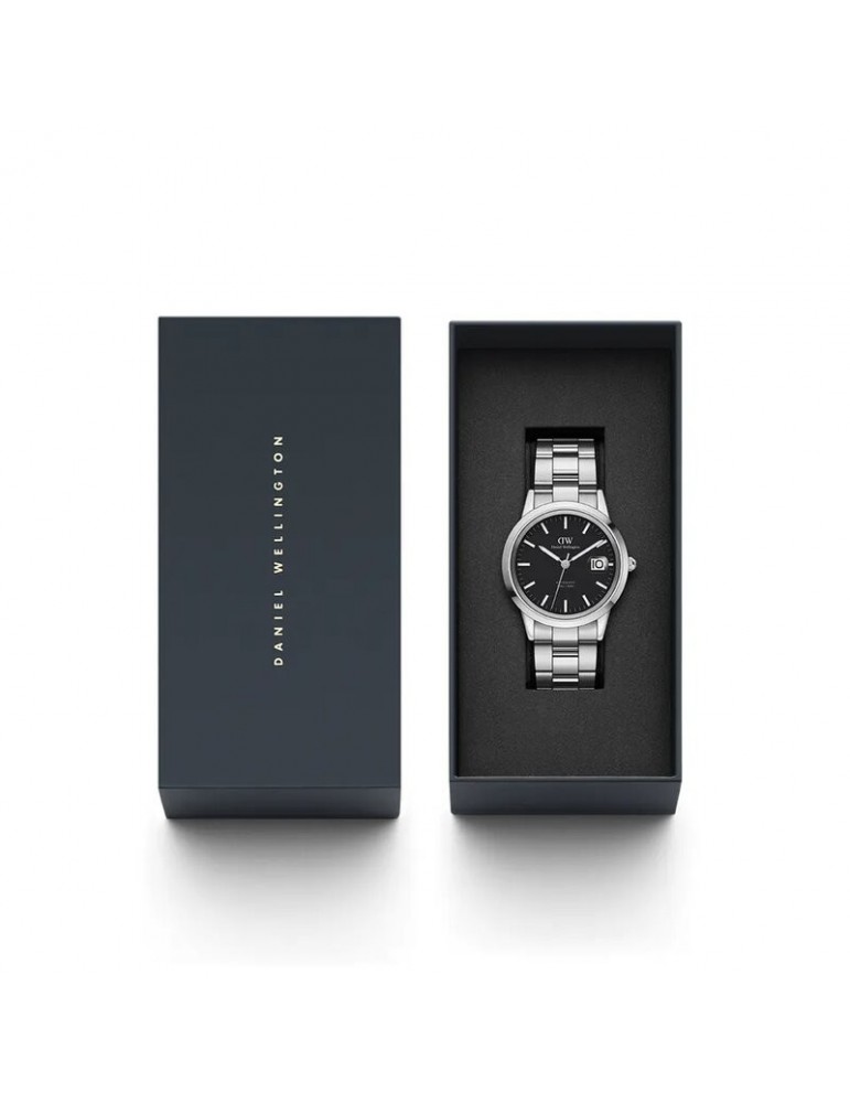 Orologio Daniel Wellington - Iconic Link Automatic 40mm Nero - DW00100482
