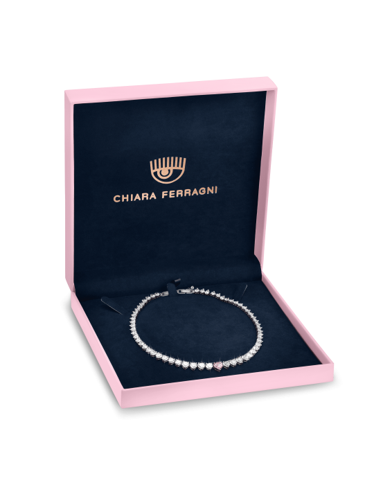 Collana Chiara Ferragni - Diamond Heart - Zirconi Bianchi - J19AUV01