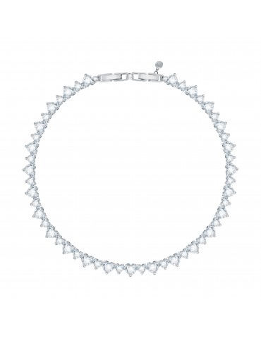 Collana Chiara Ferragni Donna - Diamond Heart in Acciaio Rodiato con Zirconi Bianchi - 0 2