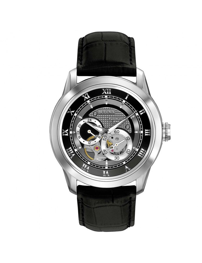 Bulova Men's Watch - Sutton 42mm Automatic Anthracite - 0
