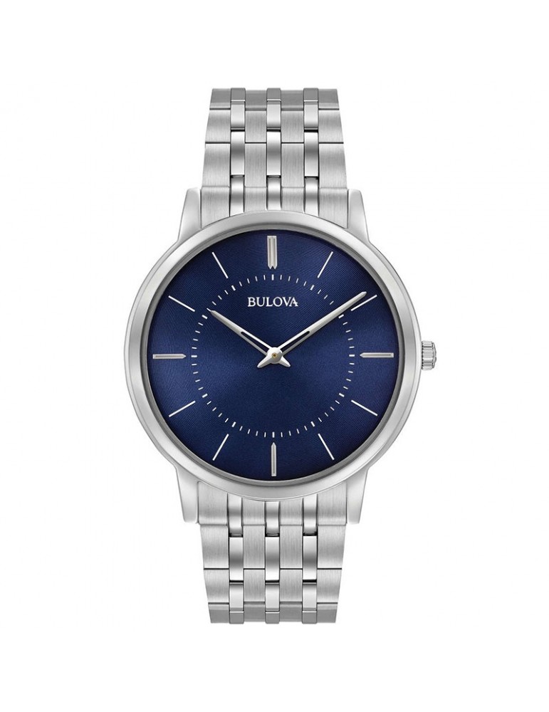 Orologio Bulova Uomo - Ultra Slim - Quarzo - 40 mm - Blu - 96A188