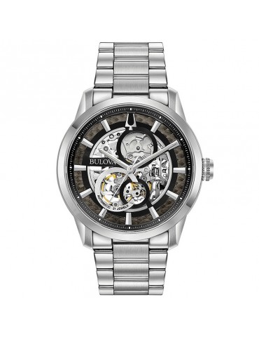 Orologio Bulova Uomo - Sutton Scheleton - 43  mm - Nero - 96A208