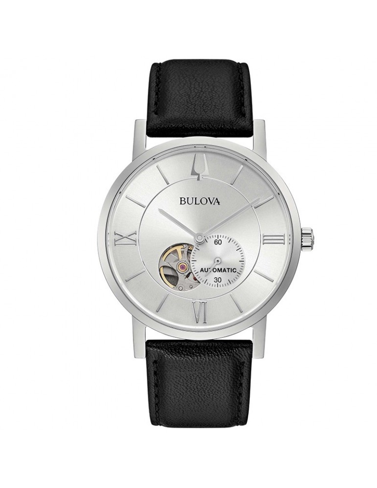Orologio Bulova Uomo - American Clipper - 42mm - Argento - 96A237