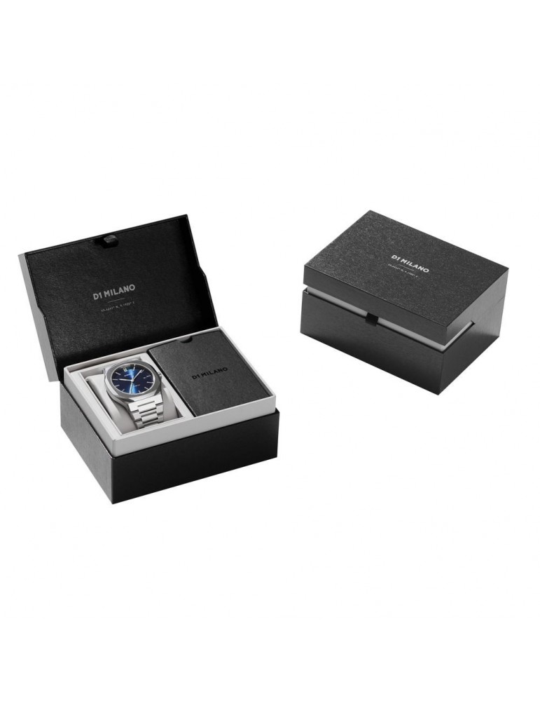 D1 Milano Men's Watch - Mechanical Blue Automatic 41.5mm Blu - 0