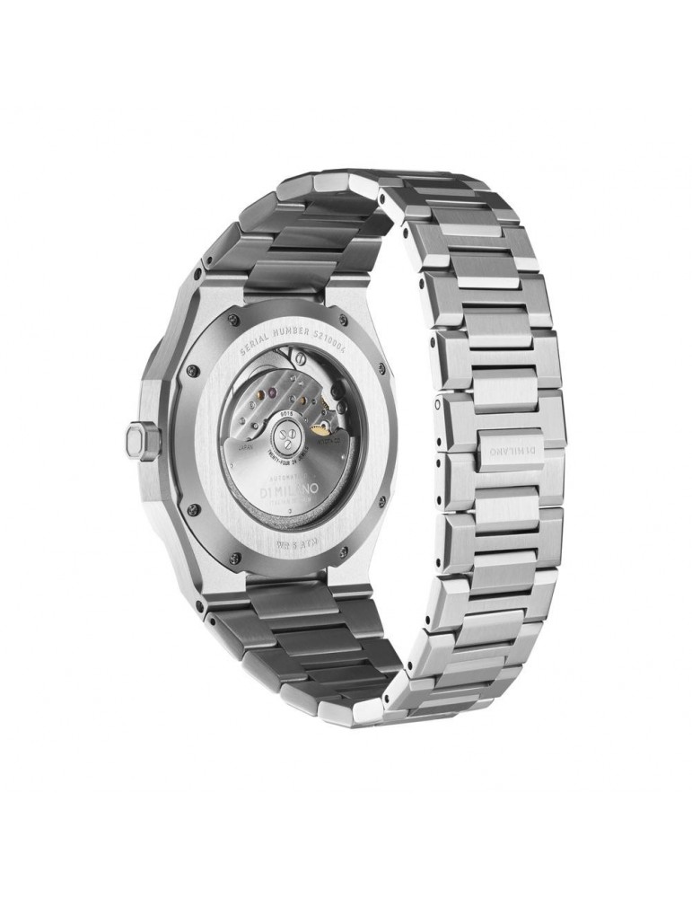 D1 Milano Men's Watch - Mechanical Blue Automatic 41.5mm Blu - 0