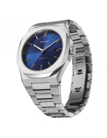 D1 Milano Men's Watch - Mechanical Blue Automatic 41.5mm Blu - 0 2