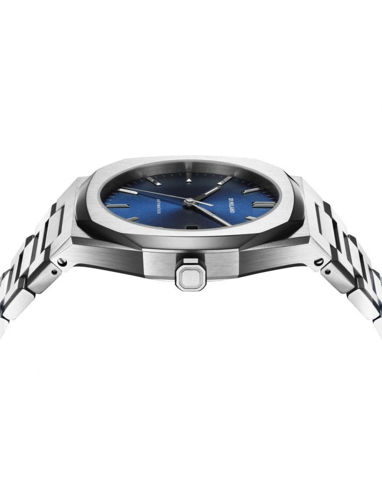 D1 Milano Men's Watch - Mechanical Blue Automatic 41.5mm Blu - 0