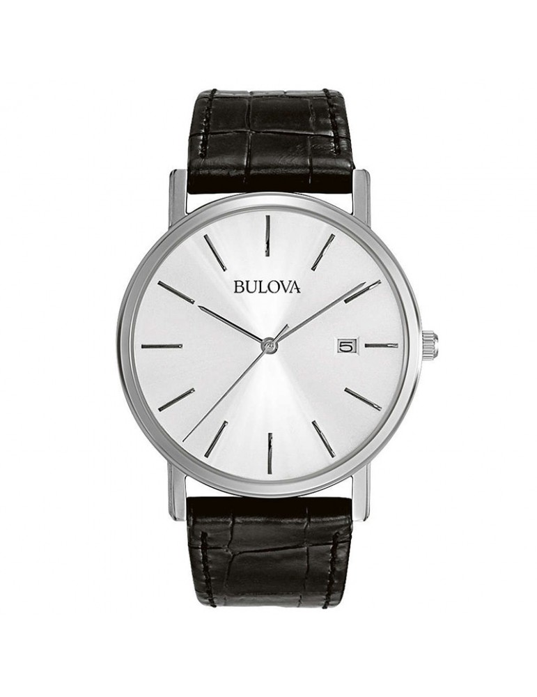 Orologio Bulova Uomo - Classic Elegant - 37 mm - Bianco - 96B104