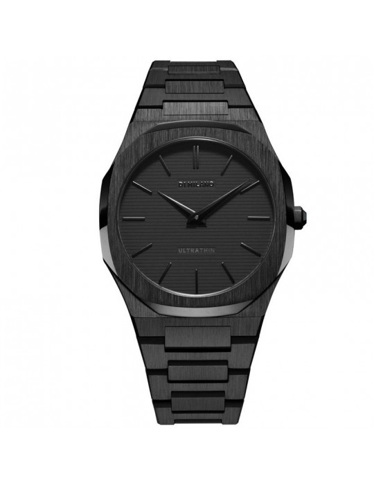 D1 Milano Men's Watch - Ultra Thin Shadow 40mm Black - 0