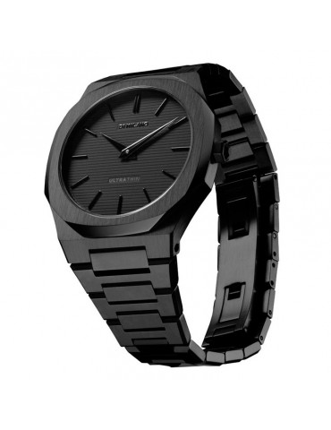 D1 Milano Men's Watch - Ultra Thin Shadow 40mm Black - 0 2