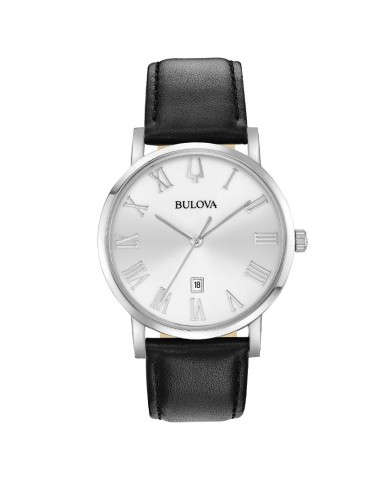 Orologio Bulova Uomo - American Clipper - 40mm - Argento - 96B312