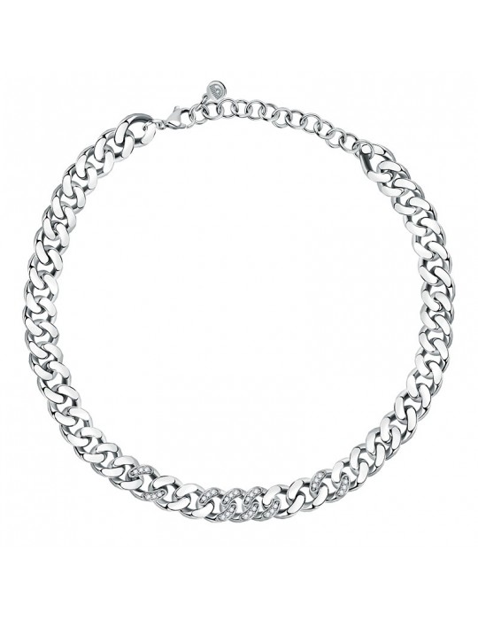 Collana Chiara Ferragni - Chain - Silver Groumette - Zirconi - J19AUW17
