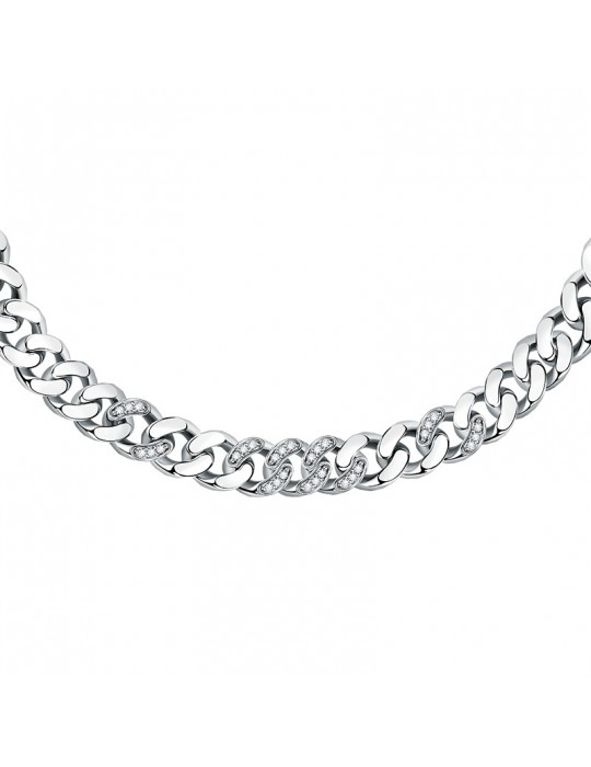 Collana Chiara Ferragni - Chain - Silver Groumette - Zirconi - J19AUW17