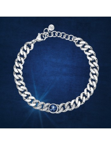 Bracciale Chiara Ferragni - Chain - Groumette - Zirconi Blu - J19AUW23