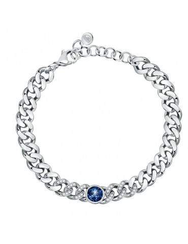 Bracciale Chiara Ferragni - Chain - Groumette - Zirconi Blu - J19AUW23 2