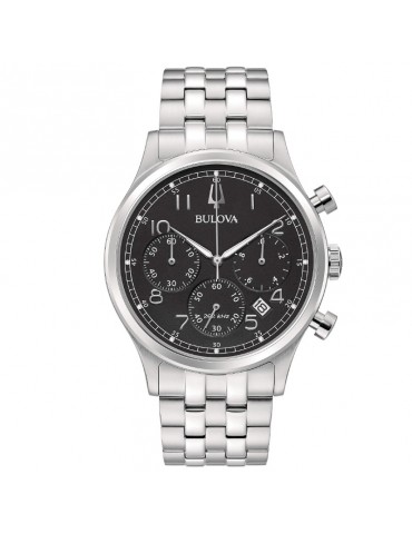 Orologio Bulova - Crono High Precision -262kHz- 43mm Nero - 96B357