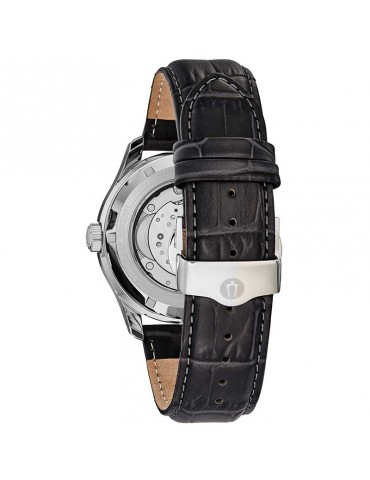 Bulova Men's Watch - Wilton Power Reserve 43mm Automatic Silver - 0 2