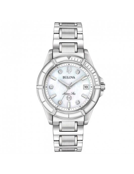 Orologio Bulova Donna - Marine Star Lady - 34mm - Madreperla - 96P201