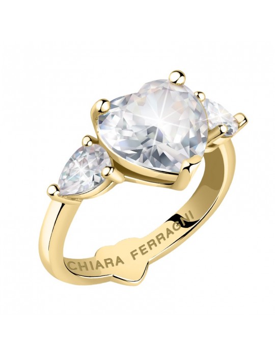 Anello Chiara Ferragni - Diamond Heart Gold - Cuore - J19AUV32018