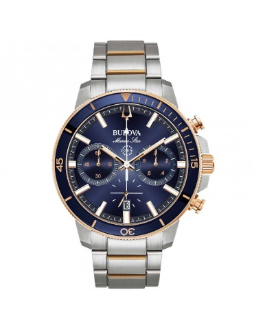 Bulova Men's Marine Stars Blue 45mm Watch - 0