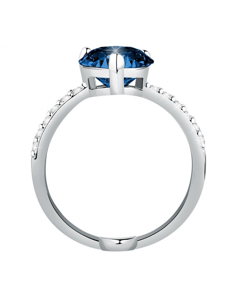 Anello Chiara Ferragni - Diamond Heart - Cuore Blu - J19AUV34012
